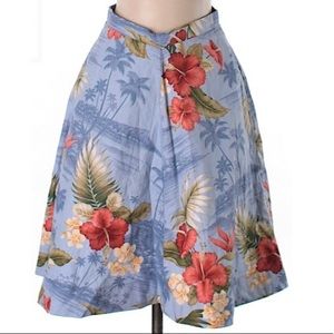 Reformation tropical print skirt XS